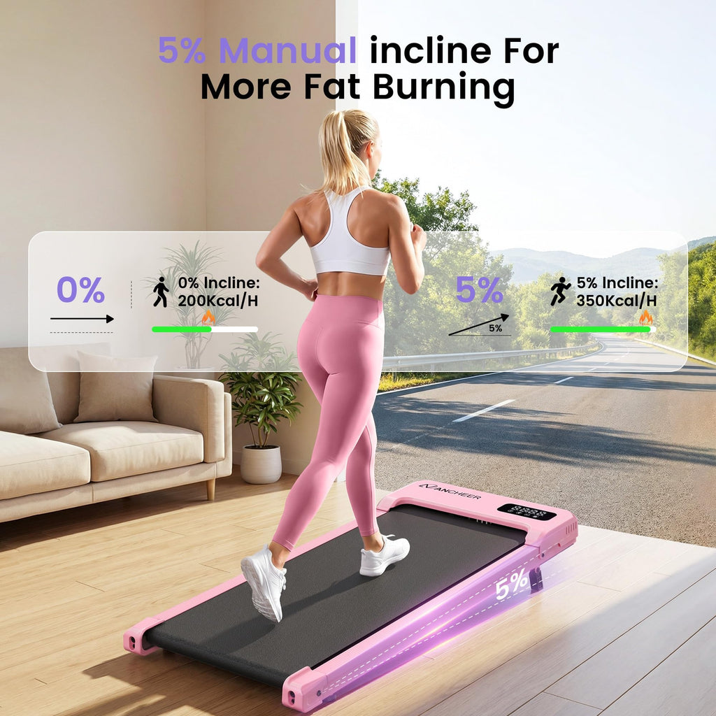 Walking Pad with Incline Treadmill F9724