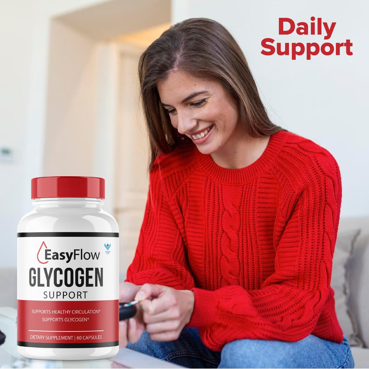 5 Pack 300 Capsules Glycogen Support Supplement F4717