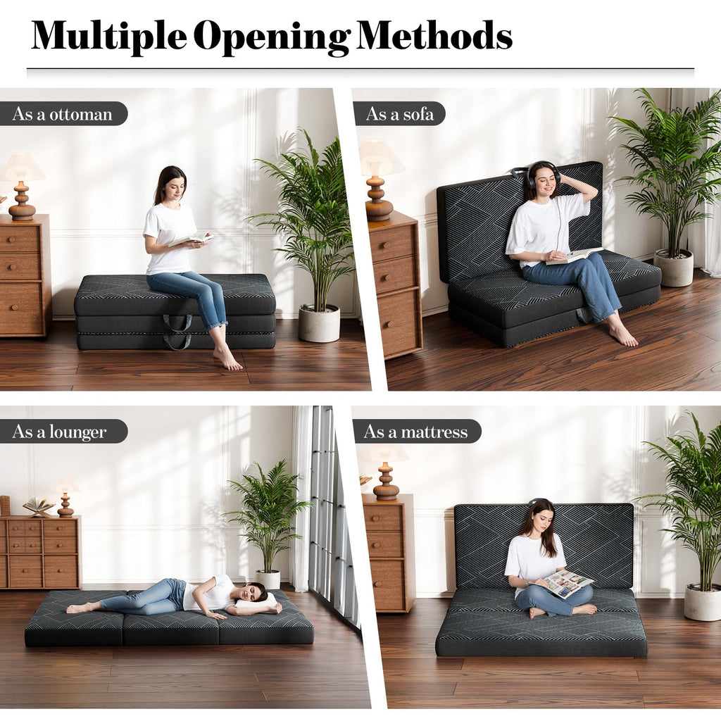Folding Mattress Twin Size 6 Inch X295770