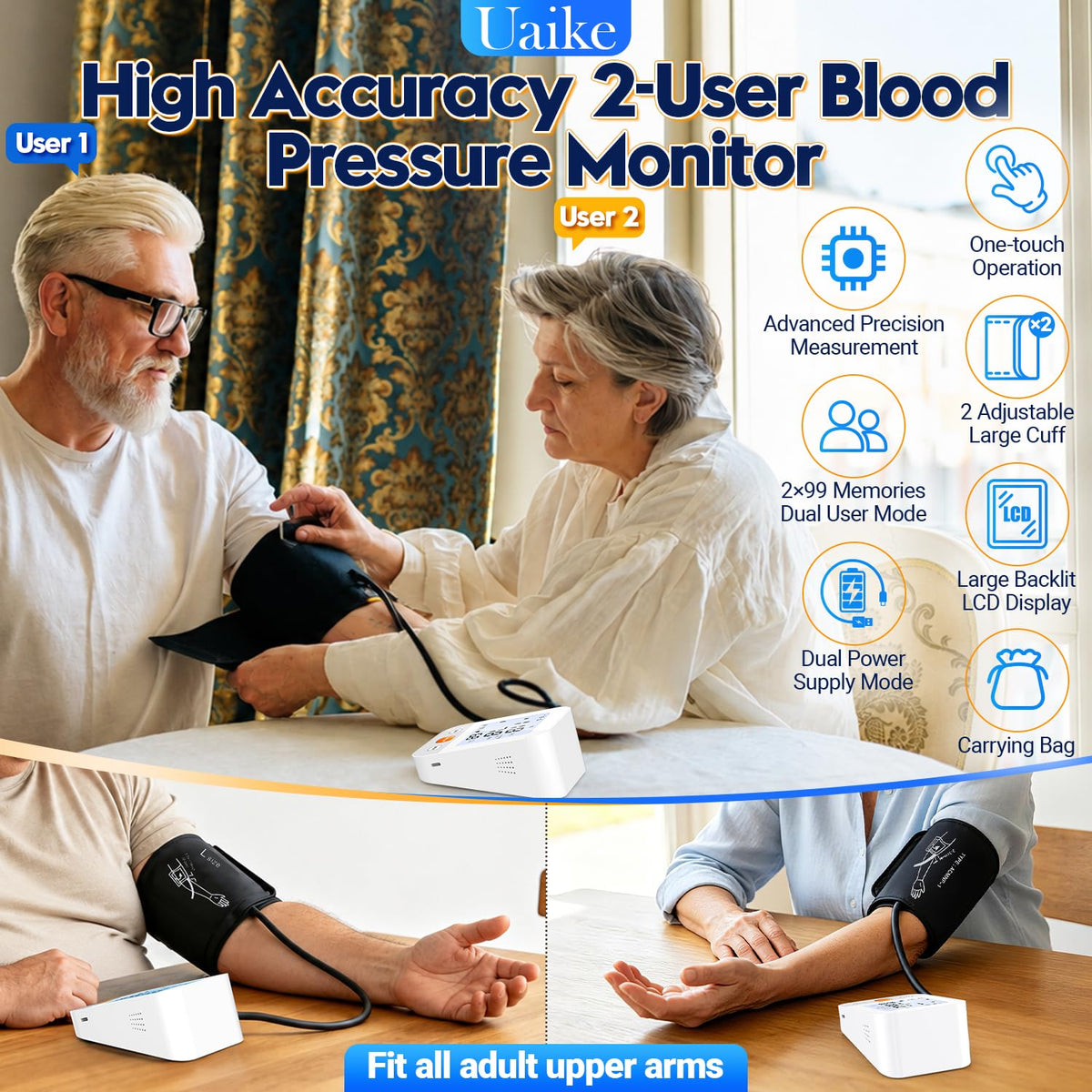 Upper Arm Blood Pressure Monitor Z90985