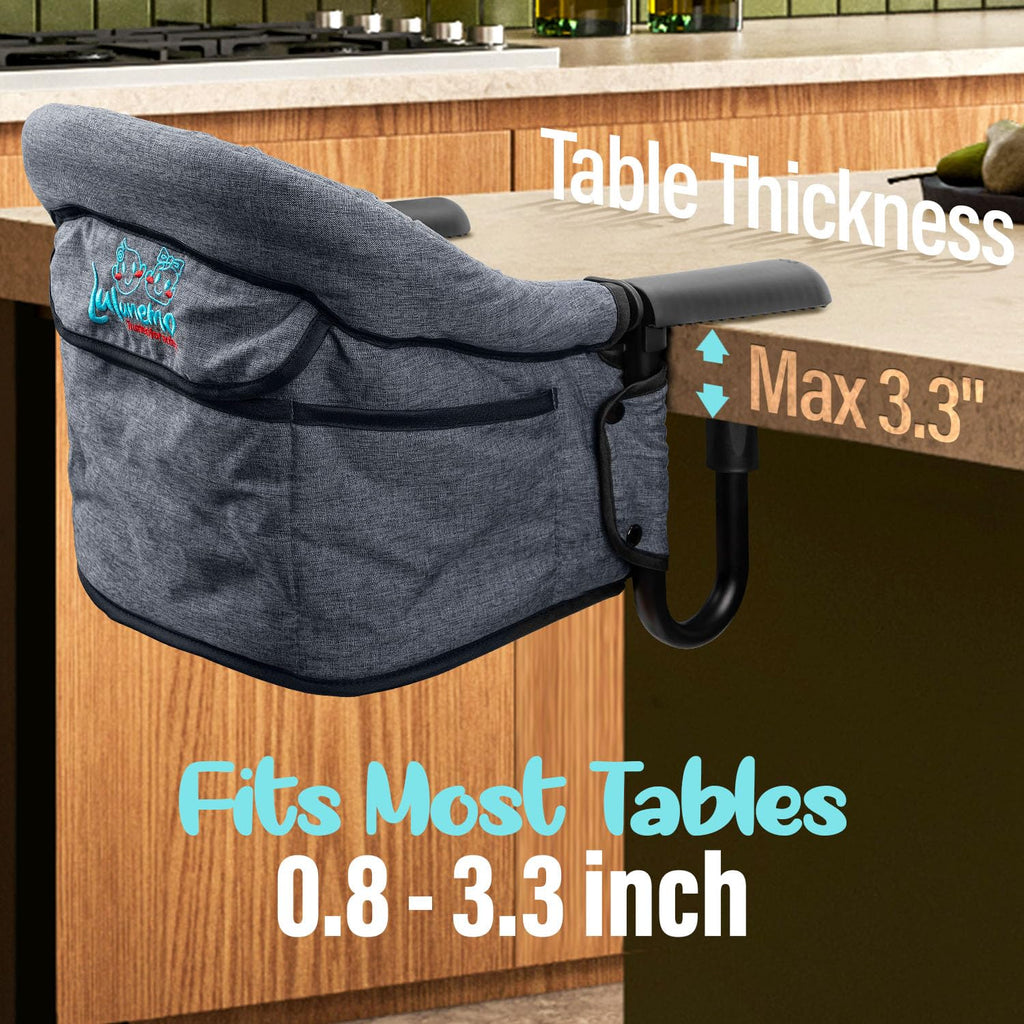 Portable Foldable Hook-On High Chair with Carry Bag X991