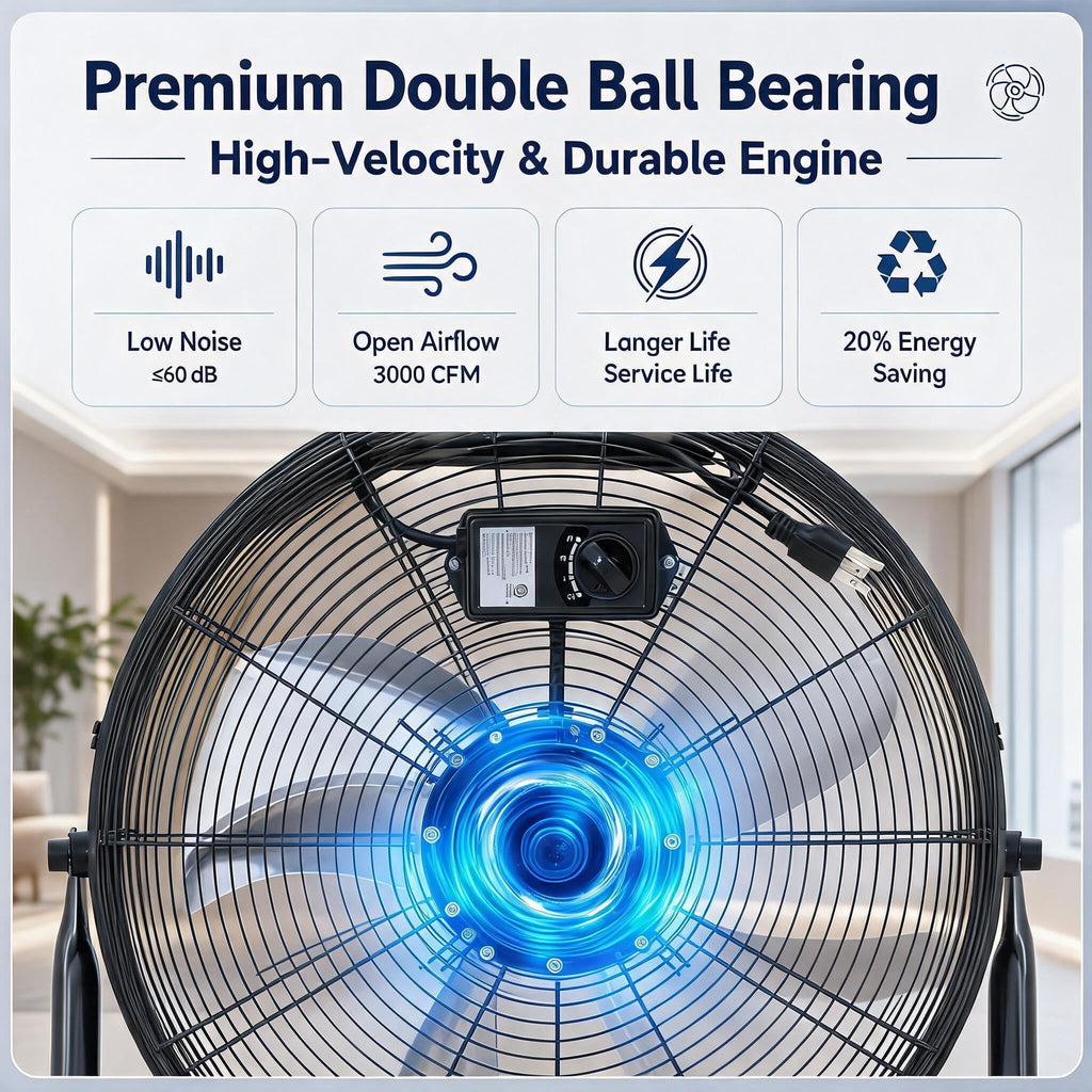 20 Inch High Velocity Floor Fan G815265